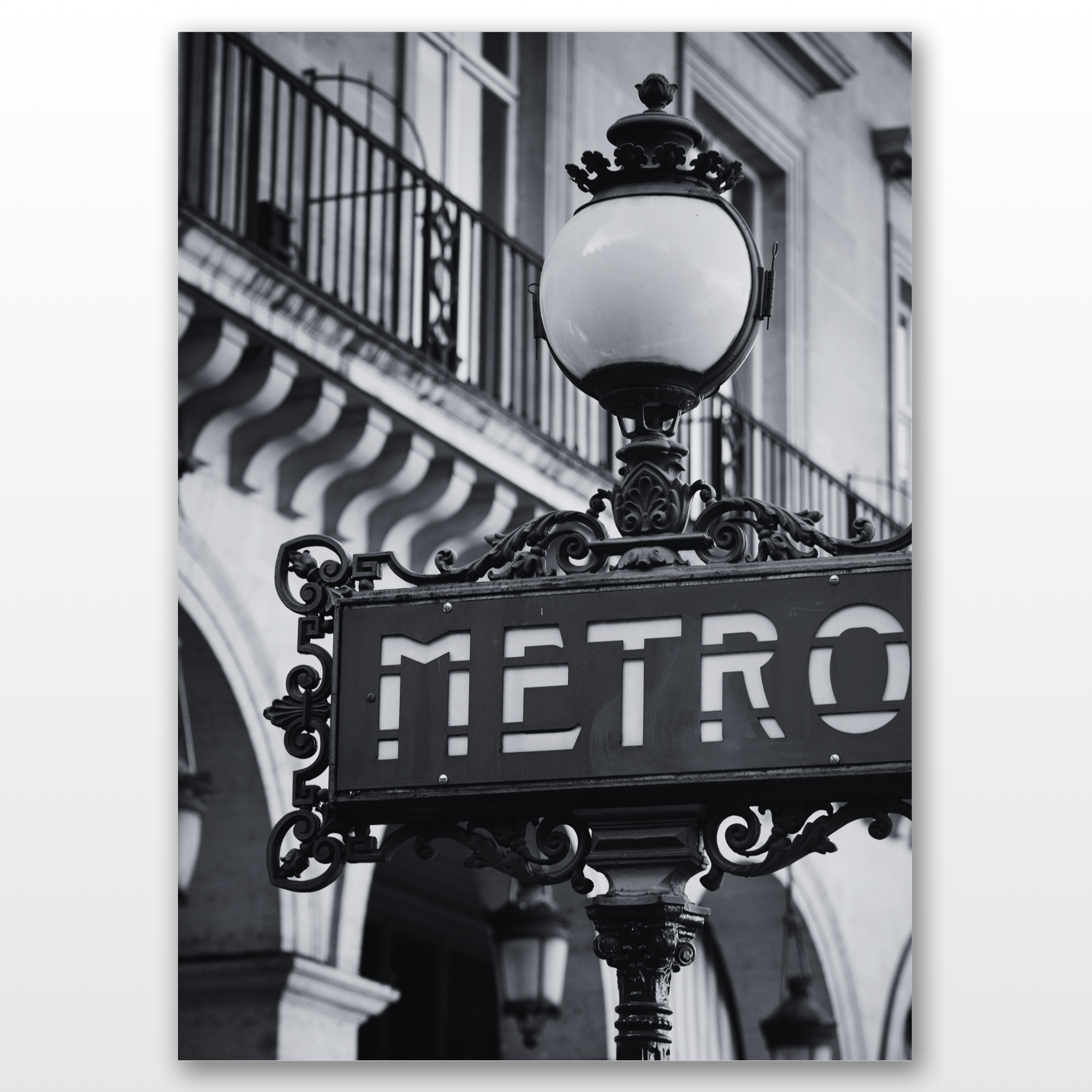 Paris Metro - Lot de 3 affiches