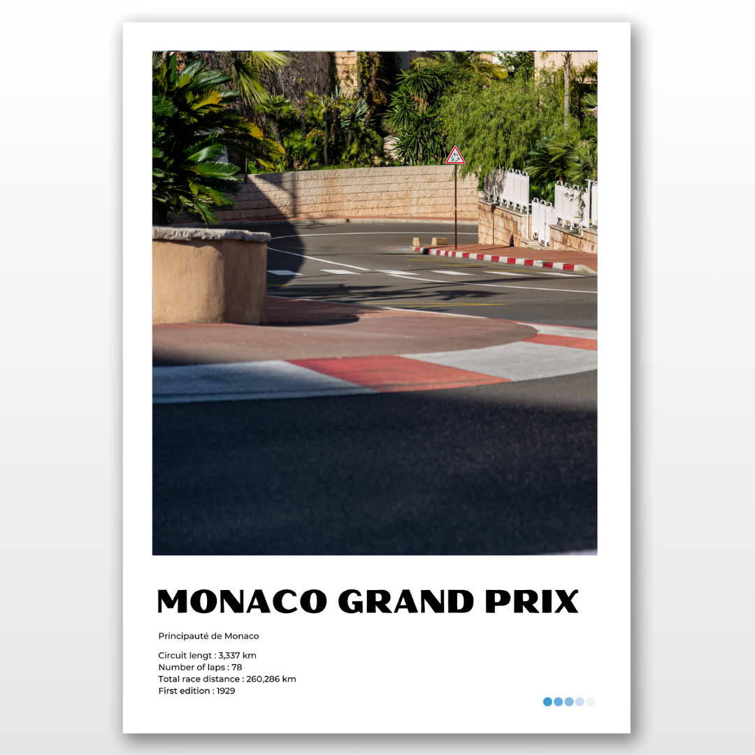 Pack de 3 affiches - Monaco Grand Prix