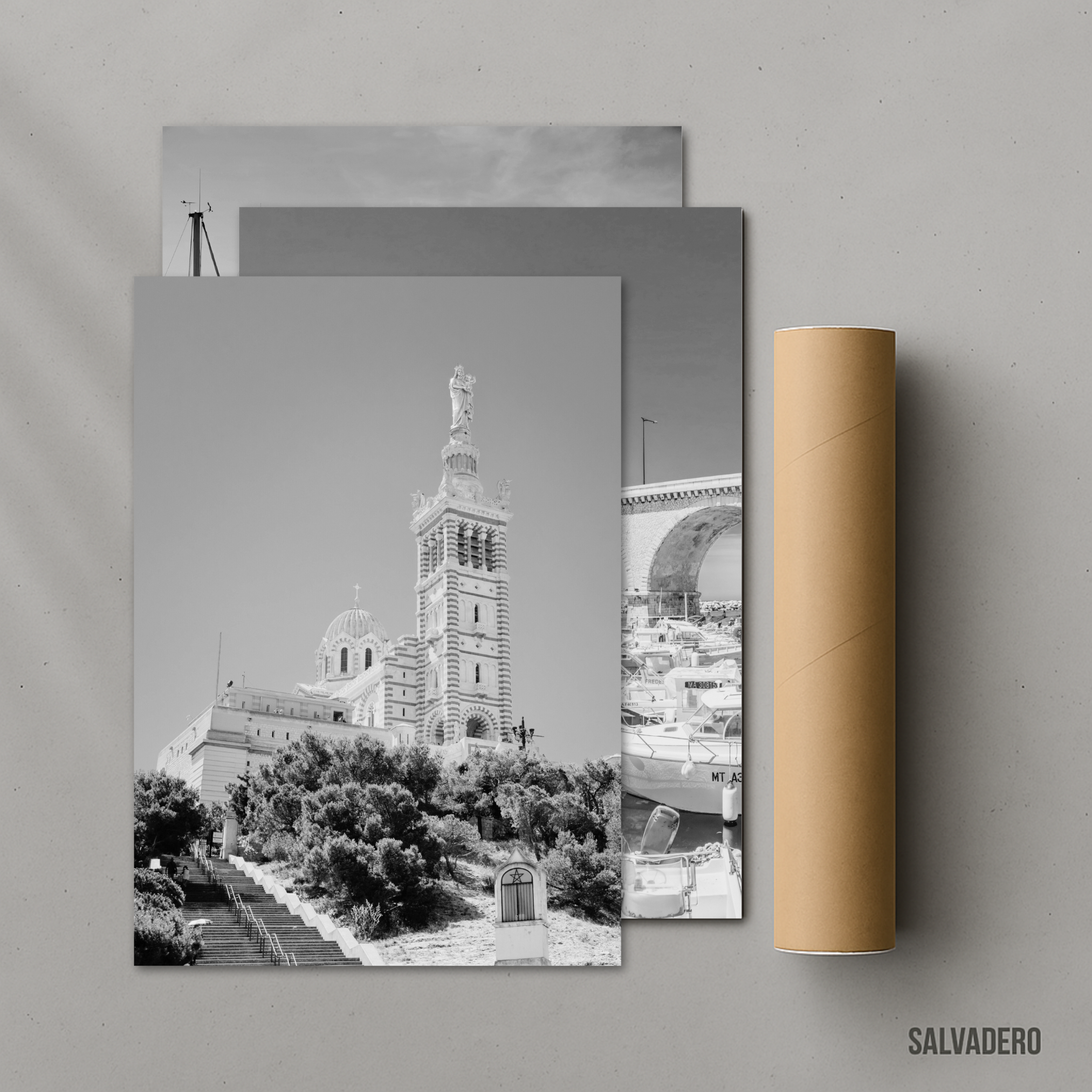 Marseille - Lot de 3 affiches