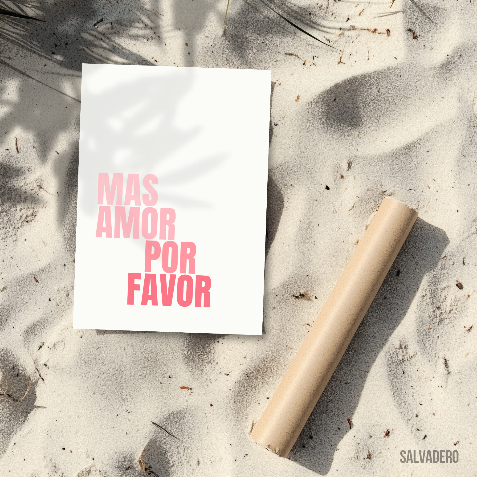 Mas Amor Por Favor - Affiche 3