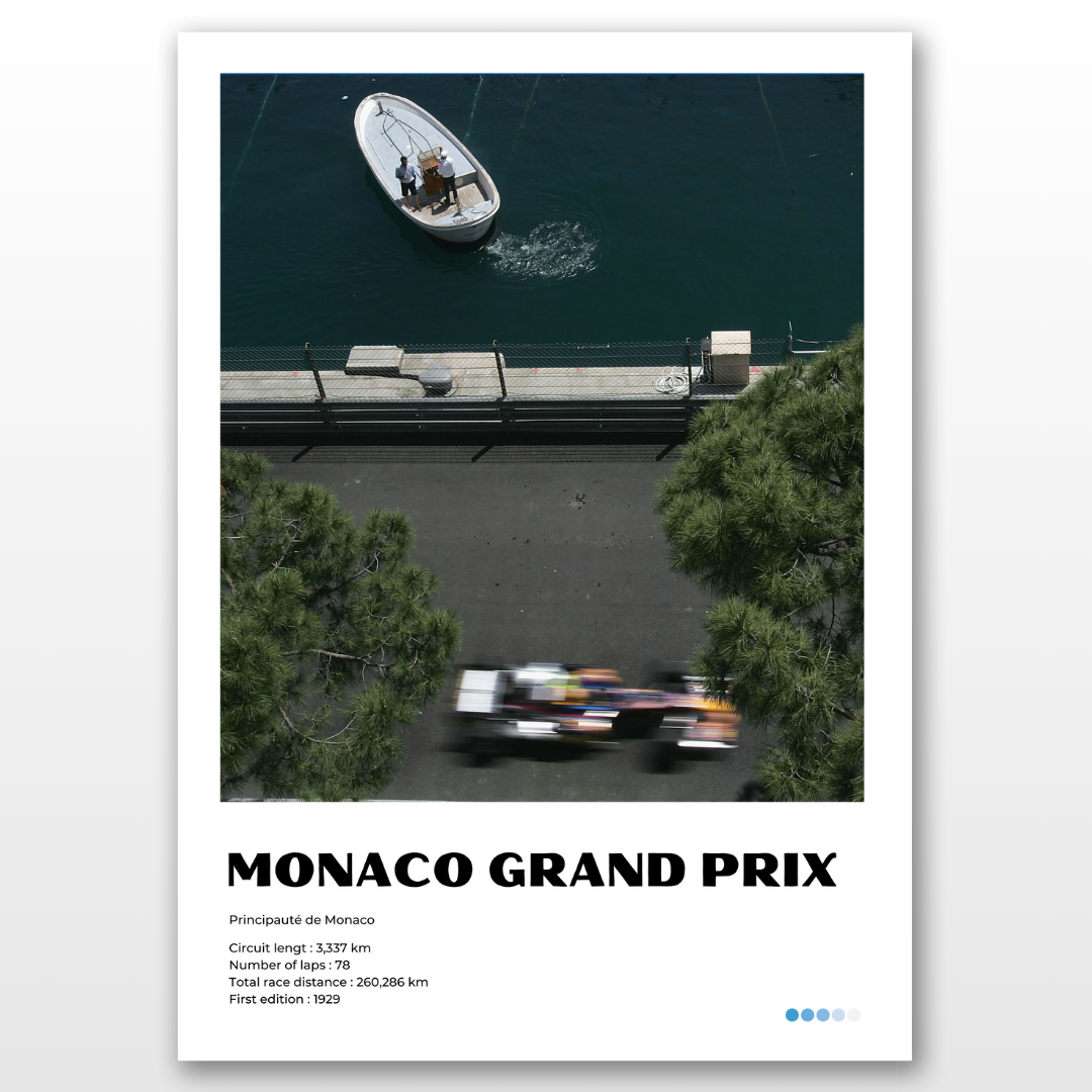 Pack de 3 affiches - Monaco Grand Prix