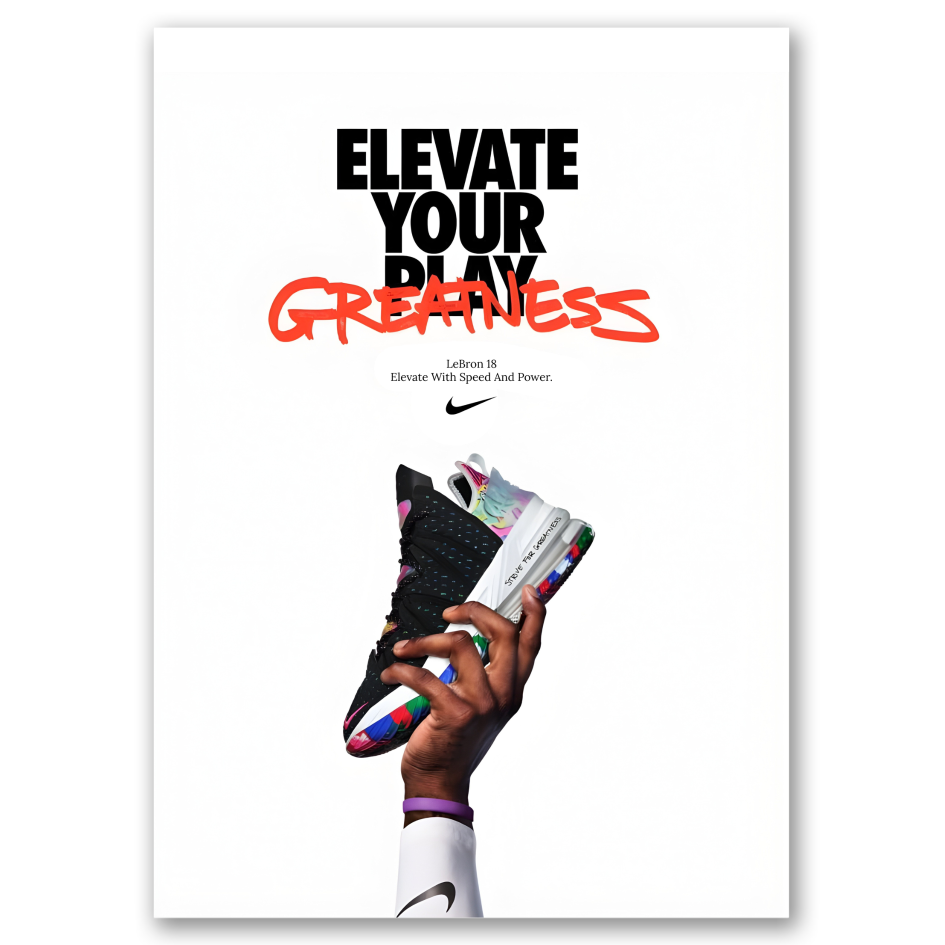 Affiche - Nike LeBron 18