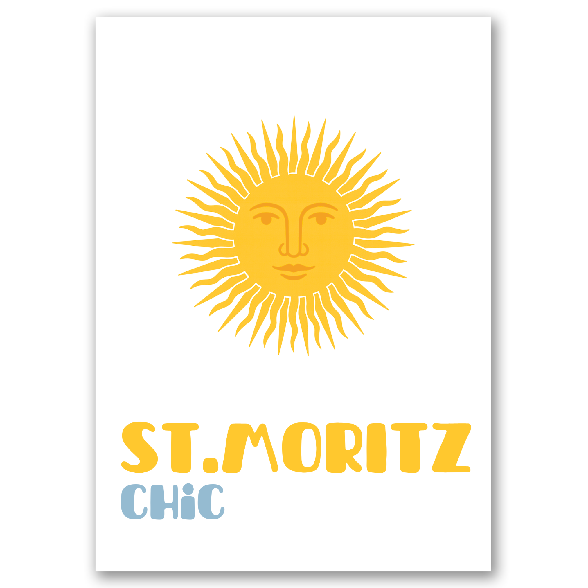 AFFICHE - St-Moritz