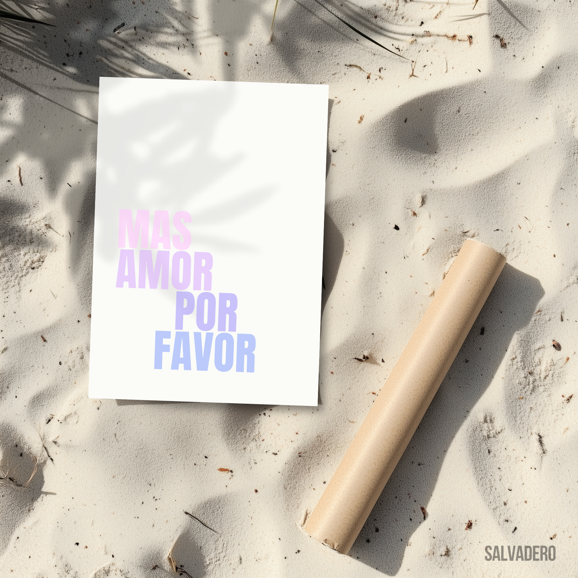 Mas Amor Por Favor - Affiche 2