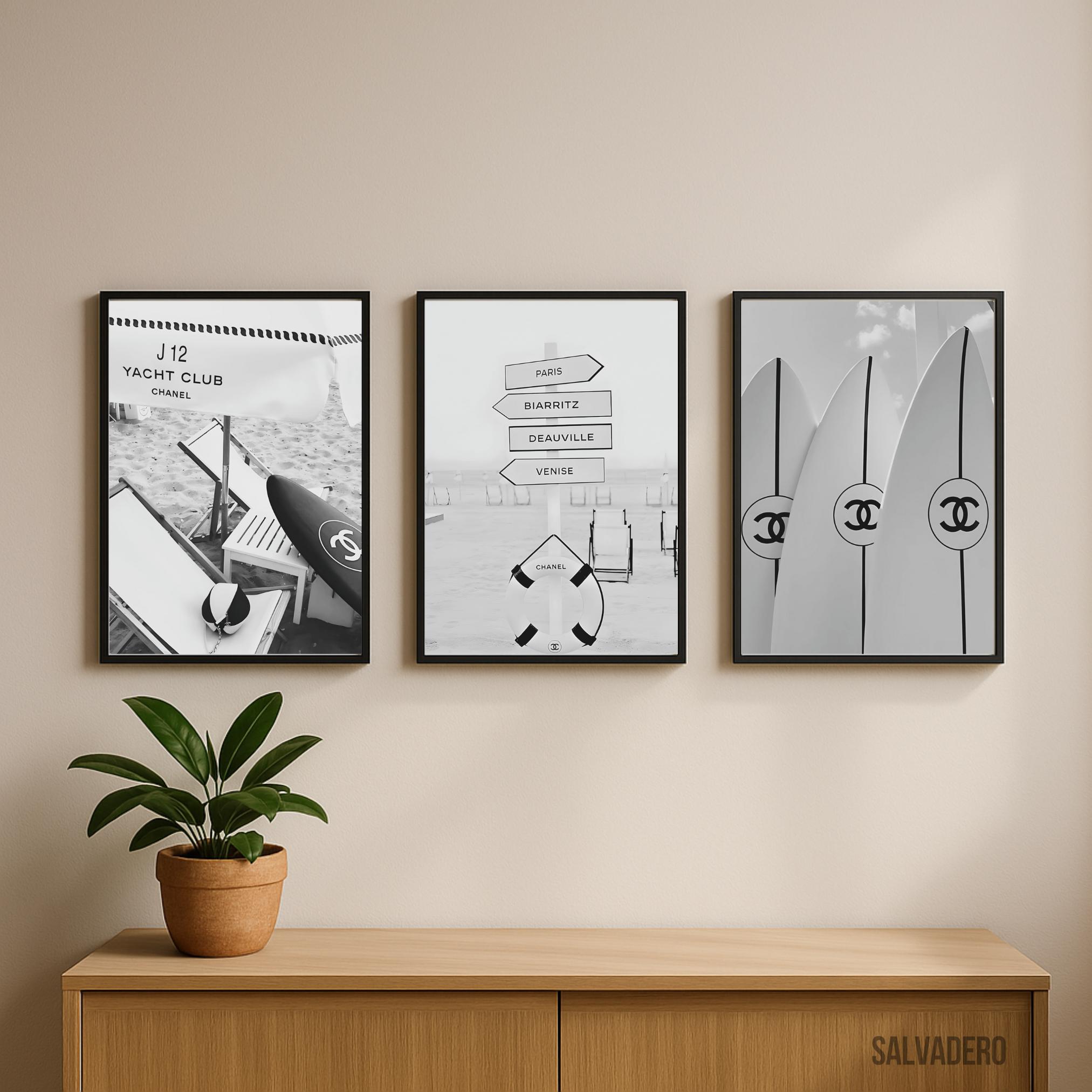 J12 - Lot de 3 affiches