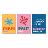 Pack de 3 affiches - Assouline / Miami, Palm Beach, Biarritz